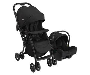 Poussette Duo Revaya et Siège Auto SnugLite - Midnight Black