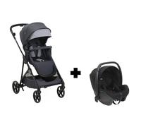 Poussette duo Seety + siège auto Kory I-Size Boston Grey