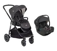 Poussette DUO Versatrax + I-Gemm 3 Shale - JOIE - Noir Gris G
