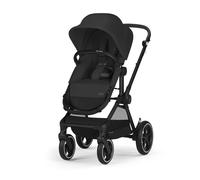 Poussette Eos Lux 2-en-1 Moon Black châssis Noir