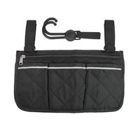 Poussette, fauteuil roulant, poche latérale, sac de rangement avec bandes réfléchissantes, sac de rangement étanche pour fauteuil roulant, scooter de mobilité, marcheur, accessoires de transport