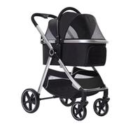 Poussette for animaux de compagnie, landau for chiens de petite et moyenne taille, poussette pliable for chien et chat, poussette de voyage, chariot de transport séparable, poussettes for chiens et ch