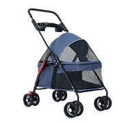 Poussette for animaux de compagnie Petit landau for chiens chats, landaus for chiens Poussettes for petits chiens Poussettes for chiens légères for petits chiens Dégagement Poussette pliante for anima