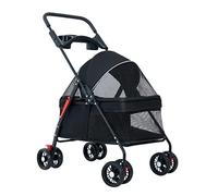 Poussette for animaux de compagnie Petit landau for chiens chats, landaus for chiens Poussettes for petits chiens Poussettes for chiens légères for petits chiens Dégagement Poussette pliante for anima