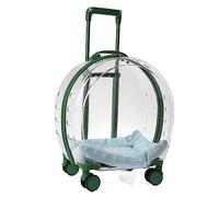 Poussette for animaux de compagnie, valise à roulettes for animaux de compagnie, cage rigide portable for chat et chien, transporteur de voyage for petits animaux de compagnie, chariot de transport fo