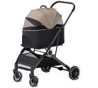 Poussette for animaux de compagniePoussette pliable 3 en 1 for animaux de compagnie, poussettes for petits chiens, poussette à 4 roues for chien/chat et chiot avec support de voyage amovible for petit