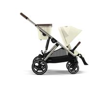 CYBEX Poussette Gazelle S Gold – De la naissance à environ 4 ans, 20+ configs – Beige coquillage
