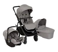 Poussette Graco Near2Me Dlx Trio - Siège Auto et Nacelle, Réglable, Gris Ash