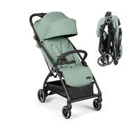 Poussette Ickle Bubba Aries Autofold - Conception ultra-légère, inclinaison multiposition et mécanisme de pliage automatique pratique, de la naissance à 22 kg (Vert sauge)