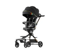 Poussette inclinable bloquant la lumière Poussette avec pare-soleil Landau avec panier Poussette pliable Poussette pliante portable Poussette spacieuse Poussette spacieuse protégée du soleil Poussette