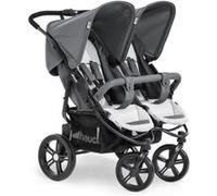 Poussette Jumeaux Roadster Duo SLX - Grey silver Gris G
