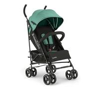 Poussette KikkaBoo BEETLE, poussette bébé jusqu'à 22 kg, pliable, légère, compacte, menthe