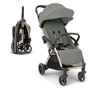 KikkaBoo EDEN Poussette jusqu'à 22 kg Pliage Automatique Position Inclinable Ultra Légère Compacte Vert Armée