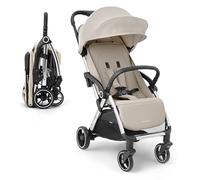KikkaBoo EDEN Poussette jusqu'à 22 kg Pliage Automatique Position Inclinable Ultra Légère Compacte Beige