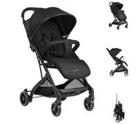 Poussette Kikkaboo 'Miley' avec chancelière, repose-pieds réglables, pliable, coloris: