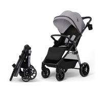 Poussette Kinderkraft GRANDE 2 pliable CLICK&FOLD grandes roues amorties siège allongé jusqu’à 22 kg Gris