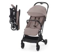 Poussette KINDERKRAFT Indy 2 - Légère et compacte - Beige - De 0 à 15 Kg