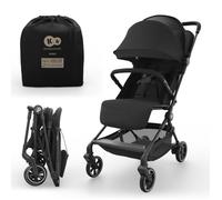 Poussette Kinderkraft NEBO voyage compacte ultra légère IATA pliage une main sac transport UPF50+ 22 kg noir