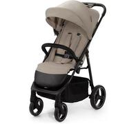 Poussette Kinderkraft TRIG 3 compacte pliage une main grandes roues suspension dossier allongé jusqu’à 25 kg Beige