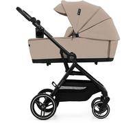 Poussette Kinderkraft YOXI 2 en 1 pliable nacelle siège réversible roues increvables jusqu’à 22 kg Beige
