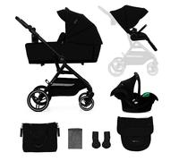Poussette Kinderkraft Yoxi 3in1 Pure Black