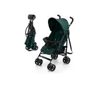 Kinderkraft Poussette TIK – Légère 6,5 kg, Compacte, Dossier inclinable, Verte