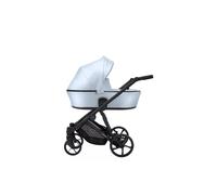 Poussette Arizo14 Baby Blue Eco Cadre noir