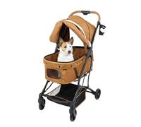 Poussette légère pour animaux de compagnie Chariot for animaux de compagnie, chariot pliable portable for animaux de compagnie, chariot for animaux de petite et moyenne taille, voiture for chien et ch