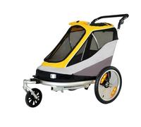 Poussette légère pour animaux de compagnie Peut être connecté à une remorque de vélo for animaux de compagnie, à un grand chariot for chien et chat, for sortir au chariot de jeu. pour chiens/chats en