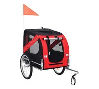 Poussette légère pour animaux de compagnie Remorque de vélo for animaux de compagnie, chariot for chat et chien, remorque pliante for vélo d'extérieur pour chiens/chats en voyage (Color : 7)