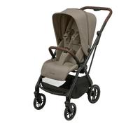 Maxi-Cosi Poussette Leona² ultra-compacte légère, pliage 1 main, assise réversible – Twillic Truffle