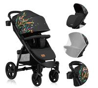 Poussette LIONELO® jusqu'à 22 kg avec fonction couvre-lit pliable inclinable