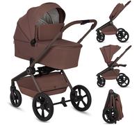 Poussette Lionelo Mika Plus 2-en-1 baignoire pour bébé et poussette