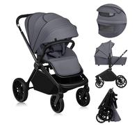 Poussette Lionelo Mika Plus 2-en-1 baignoire pour bébé et poussette