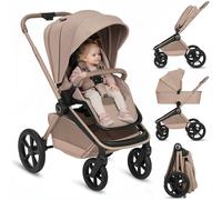 Poussette Lionelo Mika Plus 2-en-1 baignoire pour bébé et poussette