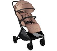 Poussette MoMi ANDREA Marron Clair Fermeture Automatique Charge Maximale 22 Kg , Sac à Dos à Langer, Moustiquaire, Habillage de pluie