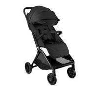 MoMi ANDREA - Poussette auto-pliant 0m+ jusqu’à 22 kg - Légère 7,3 kg - Barre rotative - Kit accessoires + sac à dos - Noir