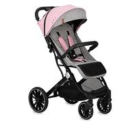 Poussette MoMi ESTELLE DAKAR à partir de 6 mois (jusqu'à 22 kg), poussette pliante avec harnais de sécurité 5 points, panier de courses avec fonction de dépliage, poignée télescopique de traction