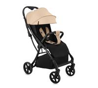 Poussette MoMi PAOLA avec système de pliage automatique, poids enfant jusqu'à 22 kg, harnais de sécurité 5 points, panier shopping jusqu'à 2 kg, toutes les 4 roues avec amortissement, porte-gobelet