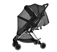 Poussette Moustiquaire Universelle Anti-insectes Moustiquaire Landau Bébé Pliables Moustiquaire Bébé pour Poussette pour Poussette Cosy Nacelle Porte-bébé Siège Auto Berceaux
