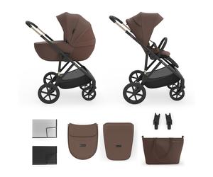 Poussette multifonction PRIME 3 2 en 1 marron