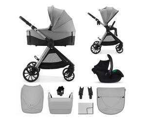 Poussette multifonctionnelle 3 en 1 VESTO 2 gris
