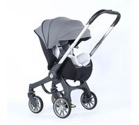 poussette multifonctionnelle 4 en 1 pliable avec siège auto landau Portable bébé.GRIS