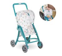 Poussette oursons pour poupon Corolle Bleu 30 cm