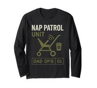 Poussette Papa Life Fatherhood Pride Active Parenting Vibes Manche Longue