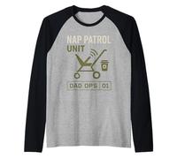 Poussette Papa Life Fatherhood Pride Active Parenting Vibes Manche Raglan