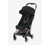 Poussette compacte Coya Sepia black châssis Rosegold