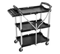 Poussette pliable 75 kg avec organiseur