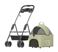 Poussette pliable for animaux de compagnie, cage de voyage, chariot respirant for poussette for chien, poussettes for chiens de petite et moyenne taille, poussette for chat, landau séparable for chien