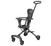 Poussette pliable pour voyage, poussette réversible rotative à 360 degrés, légère et pliable pour , produits sûrs pour avec ceinture de sécurité pour les parcs, le jogging, la marche,